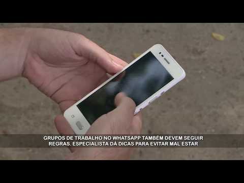 Grupos de WhatsApp no trabalho