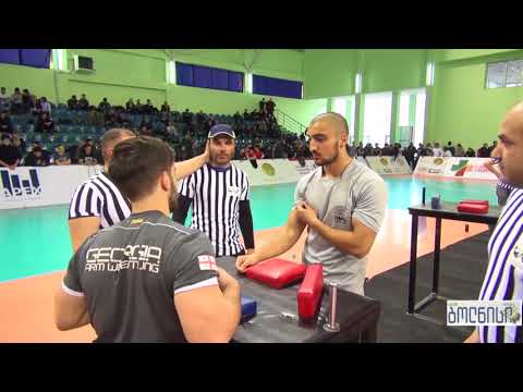 2018 წლის საქართველოს ჩემპიონი მკლავჭიდში ბოლნისელი ვახტანგ ლაბაძე გახდა