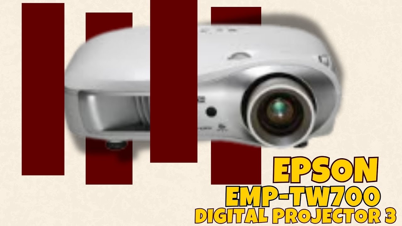 EPSON EMP TW700 SN JPWF860001L - YouTube