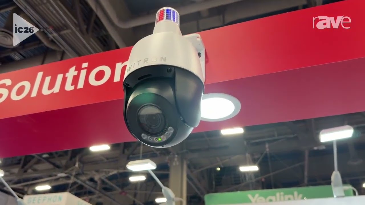 InfoComm 2026: WITRON Technologies Features 4.5-Inch AI-Ready PTZ Camera