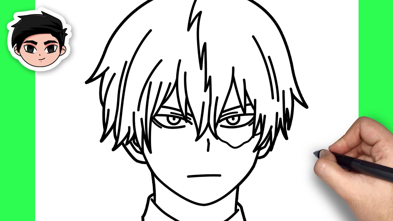 Shoto Todoroki Easy Mha Drawings All Interview - Reverasite