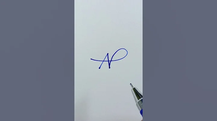 NP Creative Short Signature Design #shorts #signature #satishcalligraphy