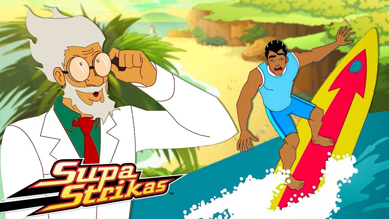 SURF'S UP For The STRIKERS! | Supa Strikas ⚽ | Action Cartoons For Kids