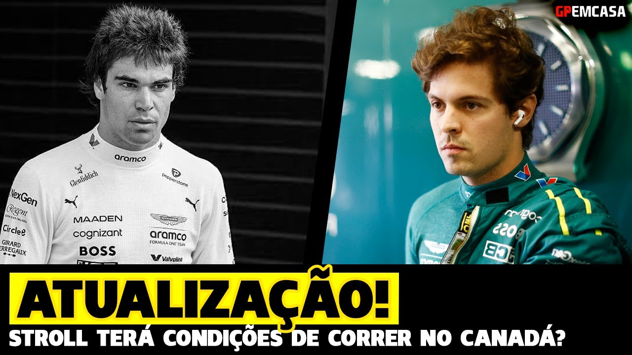 Atualização Sobre Recuperação De Lance Stroll E Chances De Drugovich | Fórmula 1 | Gp Em Casa