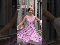 1950s Poodle Days Pink Halterneck Circle Dress: Pin-up vintage lifestyle with Vivien of Holloway!