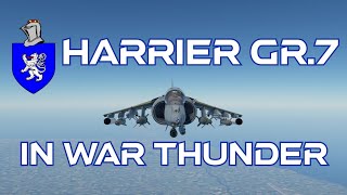 Harrier GR.7 In War Thunder : A Basic Review