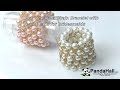 手作りアクセ！パールビーズとチェーンのワイドバングルを作ってみた！【PandaHall｜DIY】
