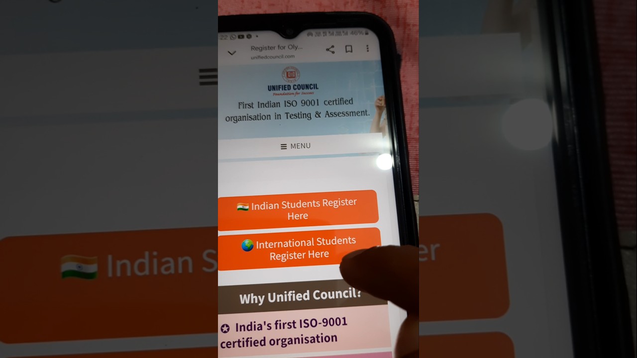 HOW TO REGISTER IN UIMO/NSTSE EXAM...