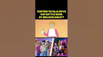 K Pop Demon Hunters Rap Battle Song HUNTRIX VS SAJA BOYS 
