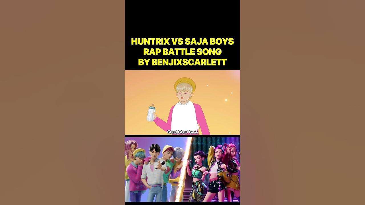 K-pop Demon Hunters Rap Battle Song (HUNTRIX VS SAJA BOYS)