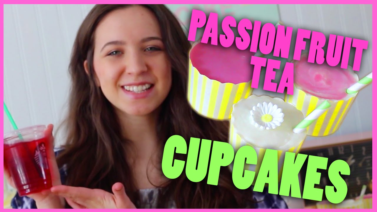 DIY Starbucks Passion Tea Cupcakes
