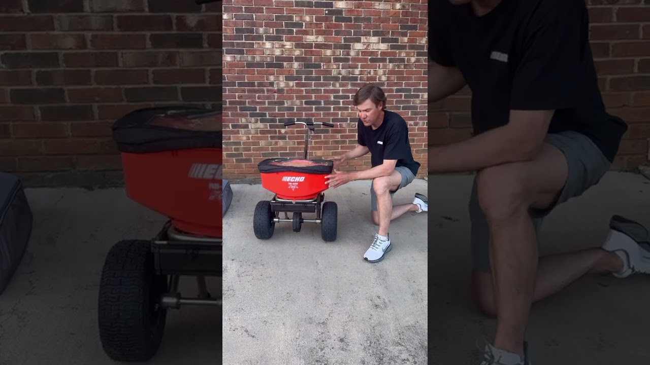 Nick Phillips explains his favorite features on the ECHO RB-85W spreader