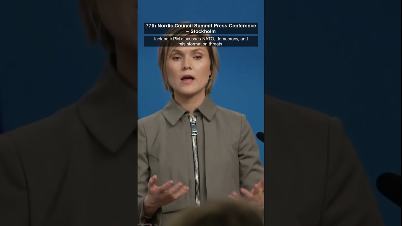 Премьер-министр Исландии: демократия и скандинавские ценности под угрозой; связи с США — наша опора
