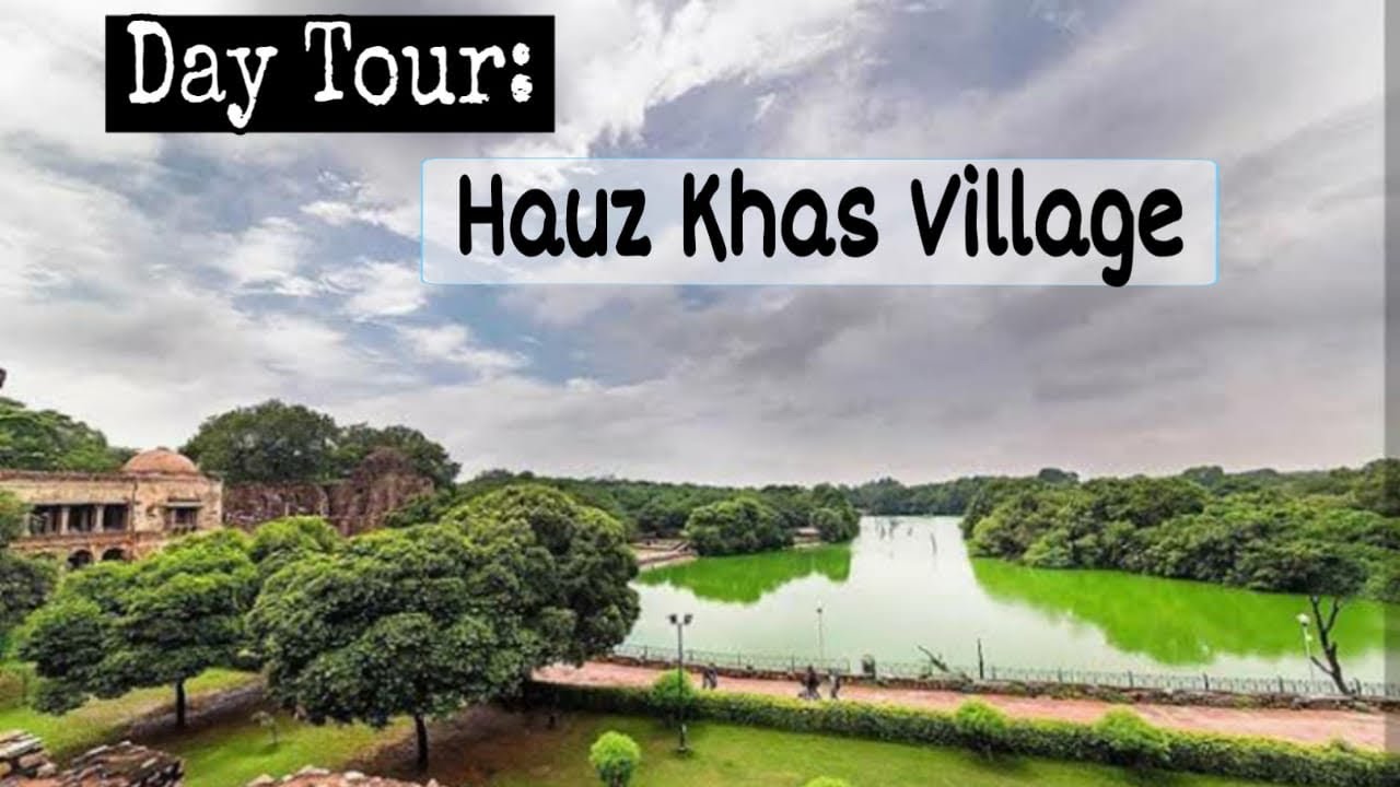 A DAY IN HAUZ KHAS | BIKE RIDE | INDIA - YouTube