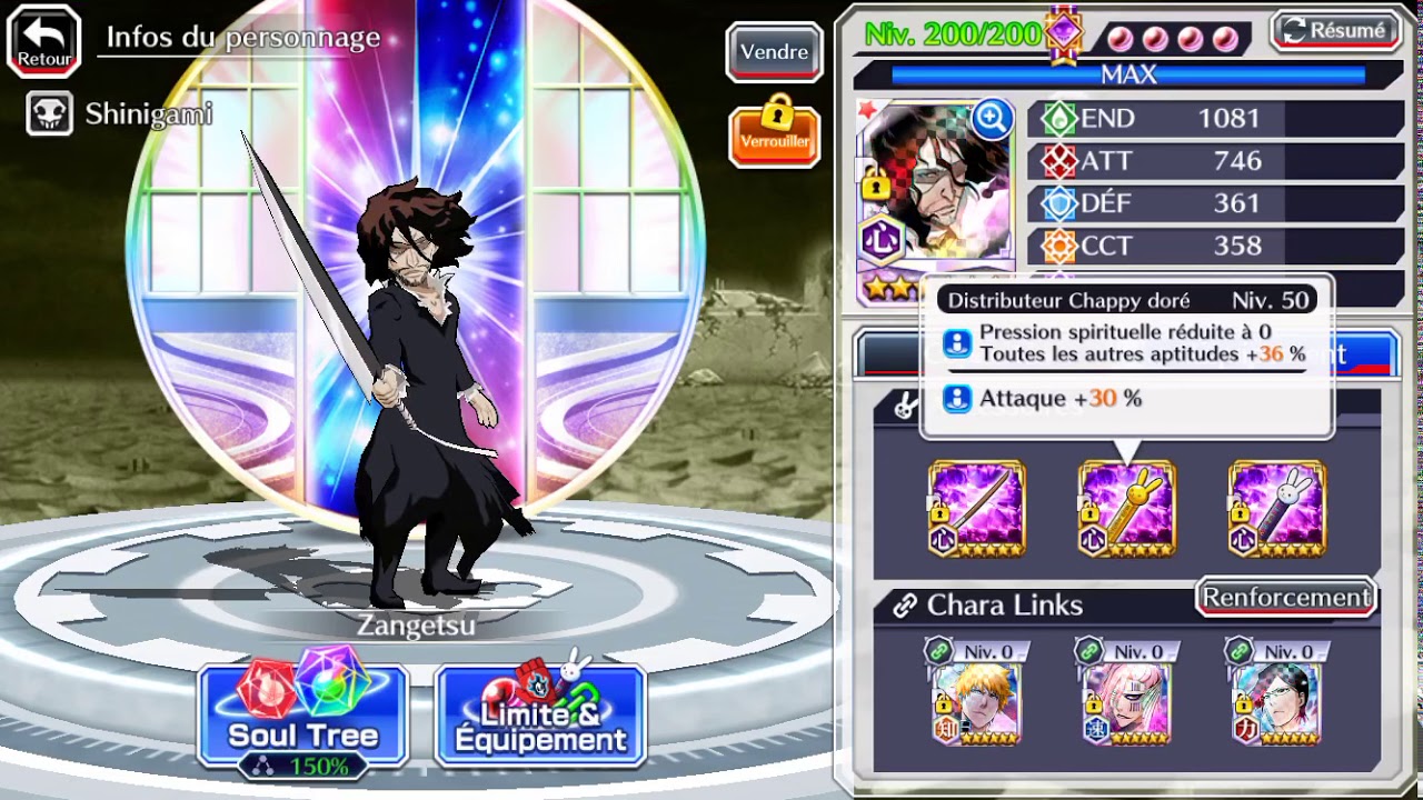 6☆ Zangetsu (Senkaimon Quest Version) (Speed Attribute), BLEACH Brave  Souls Wiki