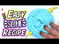 HOW TO MAKE SLIME For Beginners! NO FAIL Easy DIY Slime Recipe!