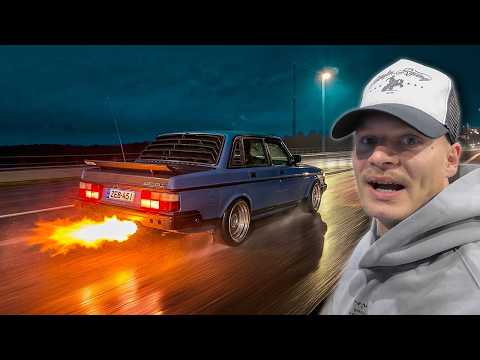 600HP 240 VOLVO - YÖLLINEN AUTOTAPAHTUMA