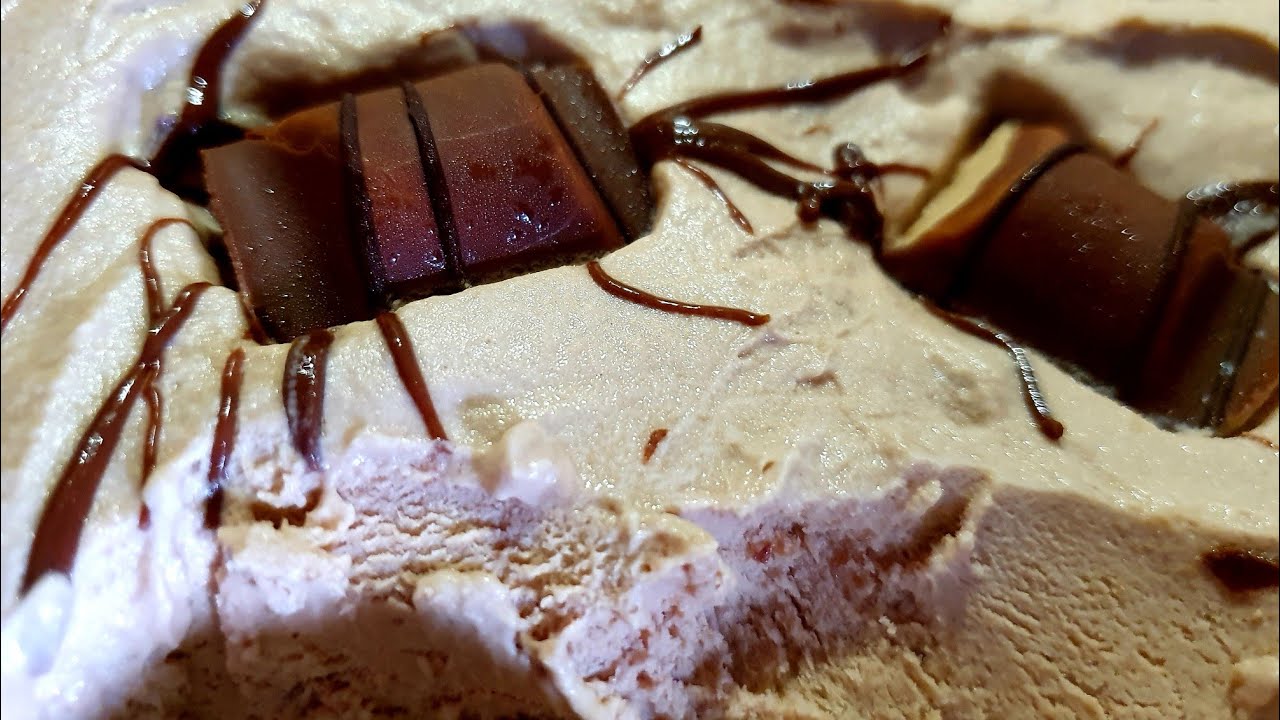 GELATO KINDER BUENO SENZA GELATIERA CON MOULINEX COMPANION