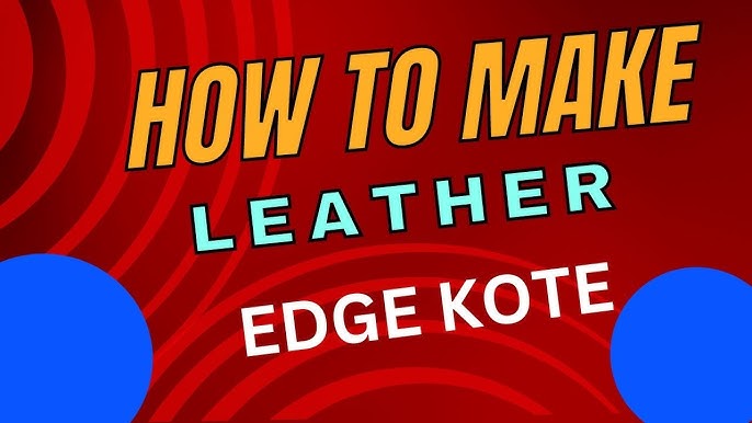 Fiebing's Edge Kote - J. Wood Leathers Ltd