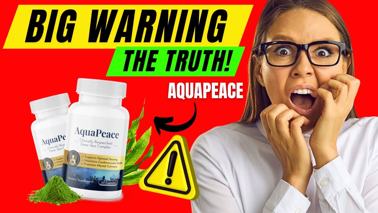 AquaPeace Review (⚠️THE TRUTH!!!❌) AquaPeace Tinnitus