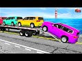 Giant Truck VS Speed Bumps – Funny Weird Suspension Fails – BeamNG Drive #7 🏁