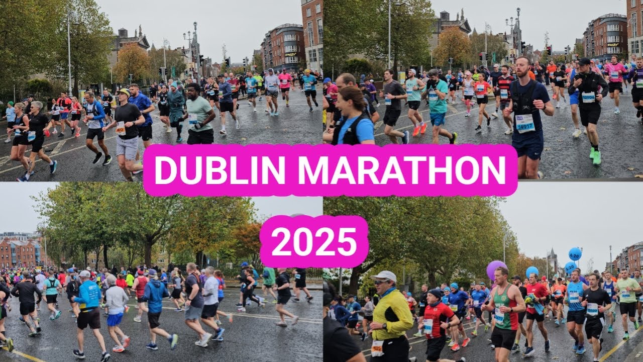 Dublin Marathon 2025 | Irish Life Dublin Marathon | Marathon In Dublin | Divya's Diaries