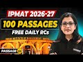 IPMAT Reading Comprehension Passage 28 | IPMAT VARC 100 passage Series | IPMAT Verbal Ability