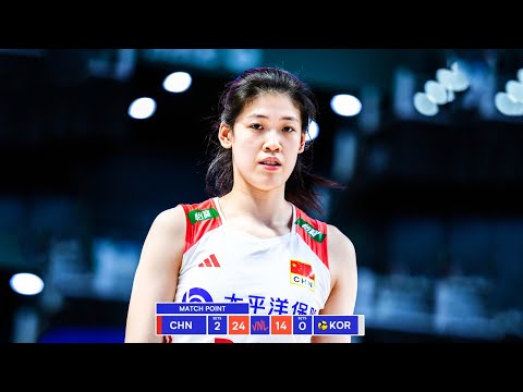 Видео: Li Yingying  DESTROYED Korea in Volleyball Nations League 2024 !!!