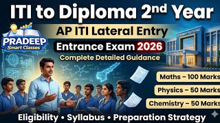 AP ITI Lateral Entry 2026 Complete Guidance | Eligibility, Syllabus &amp; Preparation Strategy