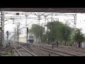 DUST RAISING LGD WAP7 STORMS VRNDABAN ROAD!! CHENNAI DURONTO 120KMPH!!