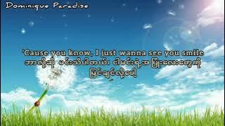 Charlie Puth - One call away (Myanmar Subtitle)(mmsub)