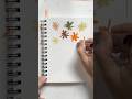 Simple Art Journal Idea to Calm Your Mind #dailyart #easyart