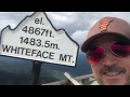 Motorcycle ride to the top of Whiteface Mountain NY
