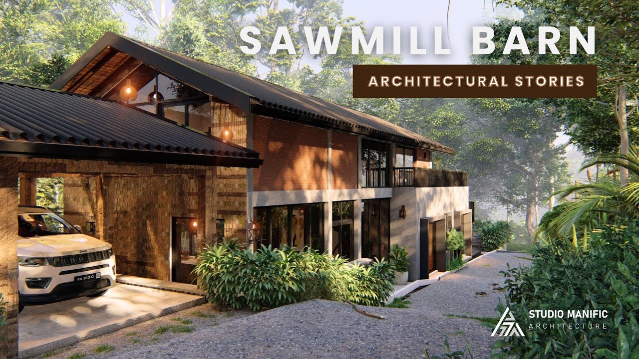 SAWMILL BARN | Dream Home Design | Modern Architecture 3D | Whisper of wood