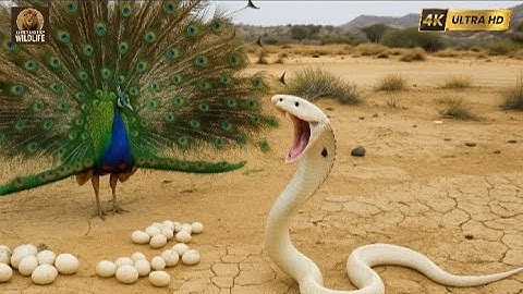 King Cobra vs Peacock | Nature’s Most Unexpected Battle.