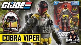 G.I. Joe Classified Series Python Patrol COBRA VIPER Review