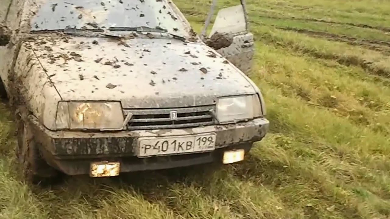 Ваз в грязи