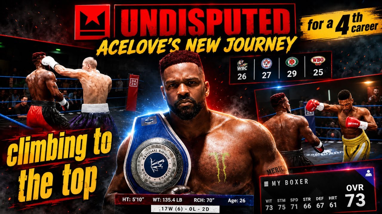 Undisputed | I'm now 17-0 with a title and coming for that #1 spot