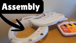 Assembly - Many Parts But Easily Comes Together Fisher-Price Portable Baby Chair Kick Play Deluxe