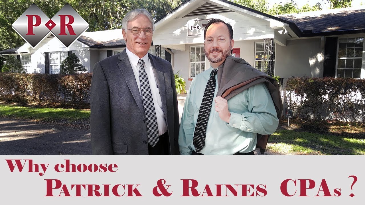 Patrick Raine Why Choose Patrick & Raines as your Jacksonville CPA? - YouTube