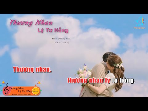 Video [Karaoke] Thương Nhau Lý Tơ Hồng - (Guitar Solo Beat),... - youtube
