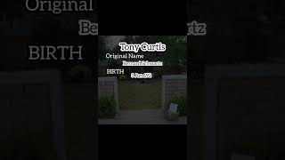 【visit to a grave】Tony Curtis【Famous Memorial】#gravestone #rip #let's give flowers