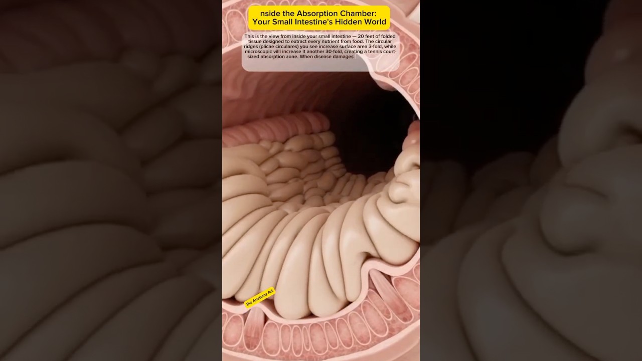 Inside the Absorption Chamber: Your Small Intestine's Hidden World