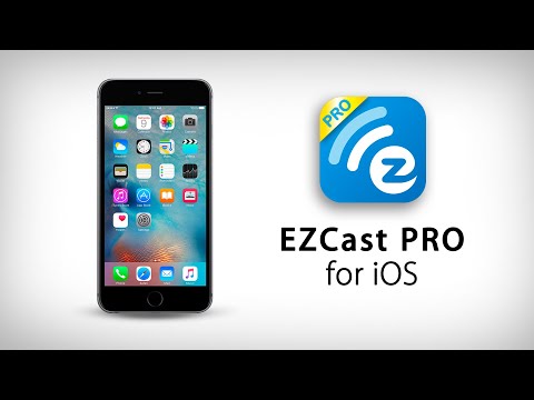 EZCast iPhone mirroring full screen AIYOS Technology. 