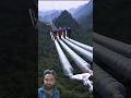 World’s Most Dangerous Job? Working on Live Power Lines #dengerous #quran #facts #shortsfeed #viral