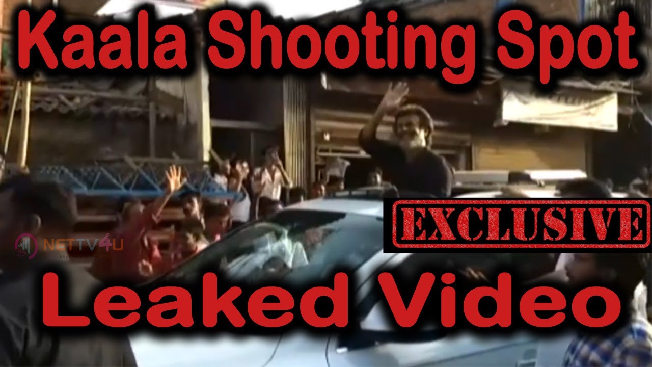காலா Leaked Video | Exclusive Video From Kaala Shooting Spot | Rajinikanth Meets Fans | Pa Ranjith