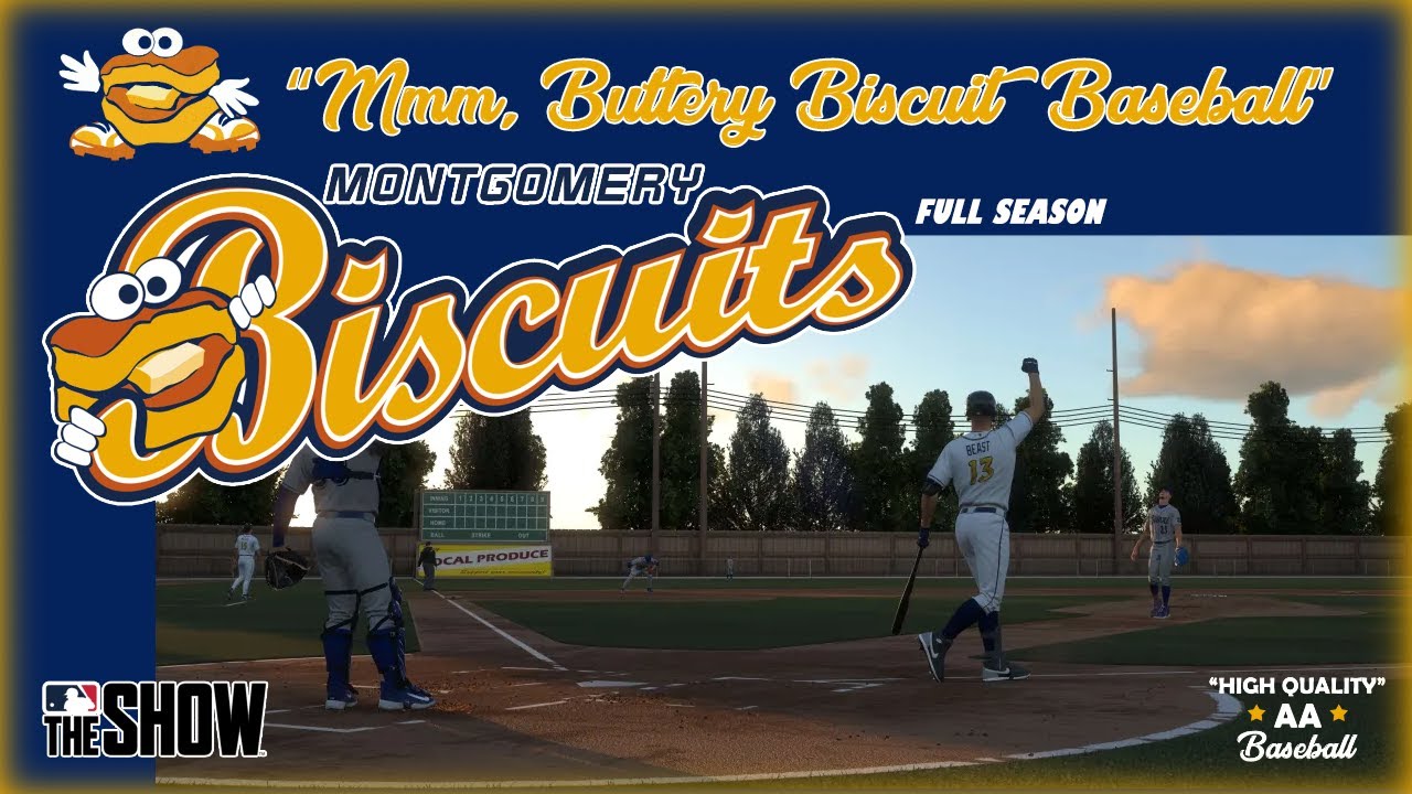Buttery Biscuits and Blue Wahoos Montgomery Biscuits Baseball MLB