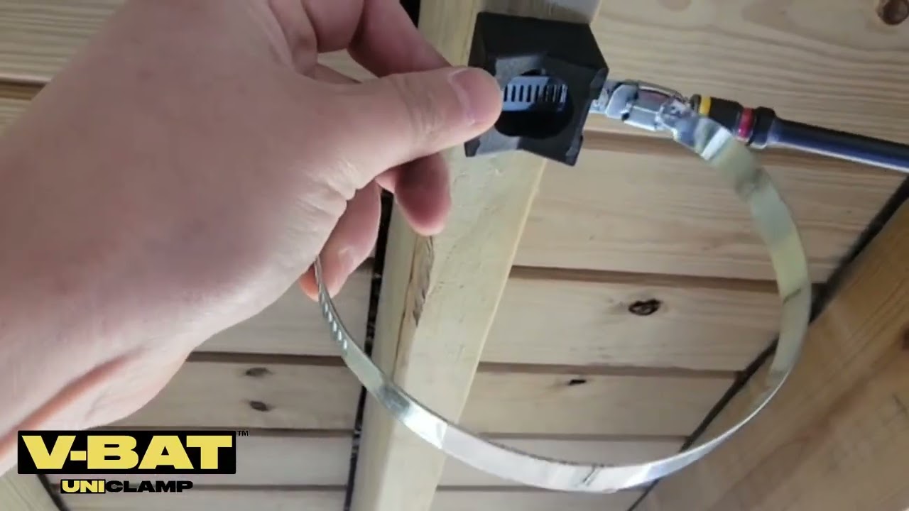 Uniclamp V-BAT™ Pipe Clamp | Universal, Heavy-Duty, Made in USA