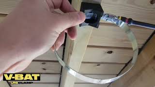 Uniclamp V-BAT™ Pipe Clamp | Universal, Heavy-Duty, Made in USA