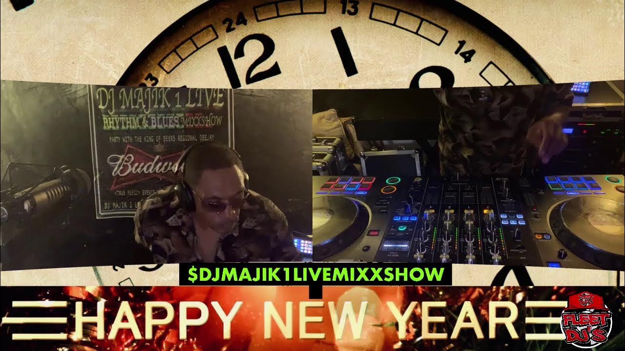 DJ MAJIK 1 LIVE NEW YEARS EVE WORLDWIDE PT2 YouTube